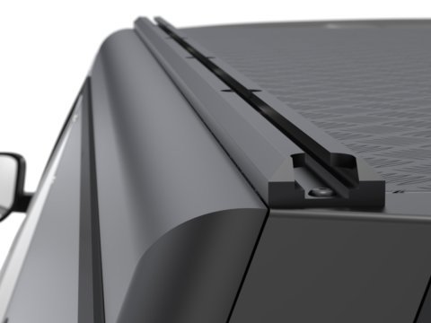Hardtop Explorer Guard aluminium noir lisse Ford Ranger 2023+ double cabine Alu Cab