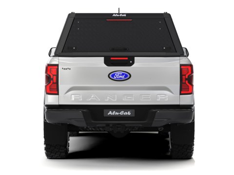 Hardtop Explorer Guard aluminium noir strié Ford Ranger 2023+ double cabine Alu Cab
