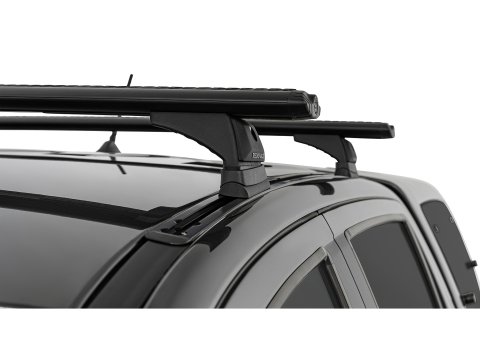 Kit 2 barres de toit Rhino Rack Sportz 1260mm Ford Ranger T6 T7 T8 T9 Raptor Double Cab 2011-2022