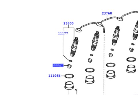 Siège injecteur KZJ9 09/1999+