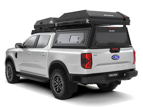 Tente de toit Alu-Cab noire RT-2S
