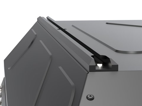 Tente de toit Alu-Cab noire RT-2S