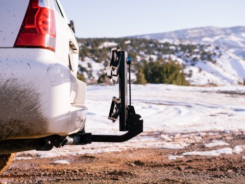 Porte vélo sur attelage Rocky Mounts Guide Rail