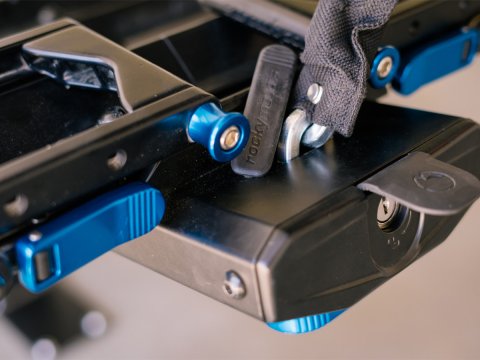 Porte vélo sur attelage Rocky Mounts Guide Rail