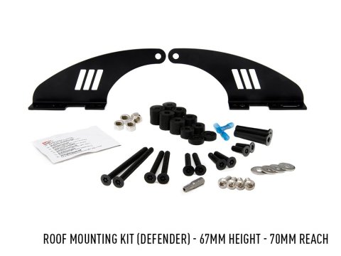 Kit intégration de toit Lazer Land Rover Defender (<2016) - Supports 67mm Linear-48 / Triple-R 28