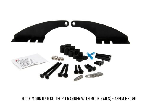 Kit intégration toit Lazer Ford Ranger (avec barres) - Linear-36 - 42 mm