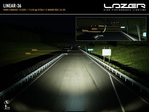 Kit intégration toit Lazer Ford Ranger (avec barres) - Linear-36 - 42 mm