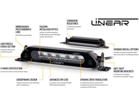 Kit seul Lazer Isuzu D-Max (2021-2022) - Bumper Beam Mounting Kit (For 2x Linear-6)