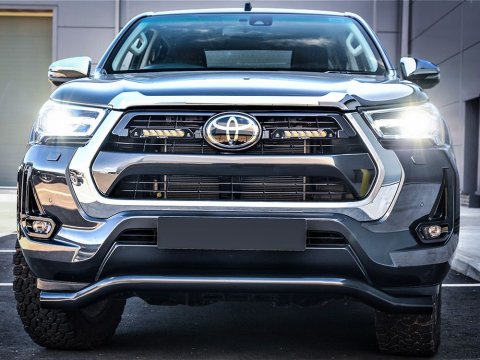 Kit intégration calandre Lazer Toyota Hilux (Active Icon and Invincible Models) (2021+) -Linear-6