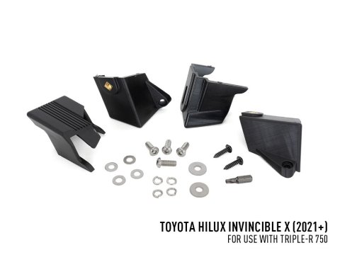 Kit intégration calandre Lazer Triple-R Elite Hilux Revo Invincible 2021+