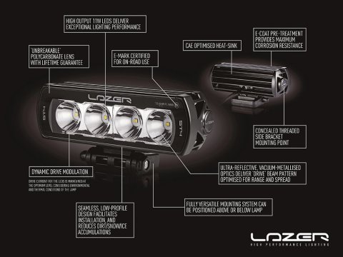 Kit intégration calandre Lazer VW Transporter T6.1 (2019+) - 2 ST4 Evolution