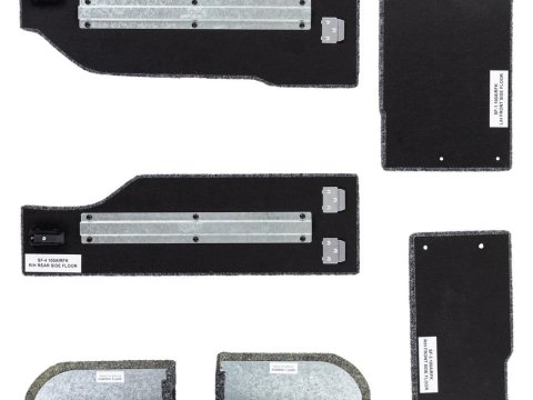 Habillages latéraux tiroirs ARB Land Cruiser HDJ100 avec double clim