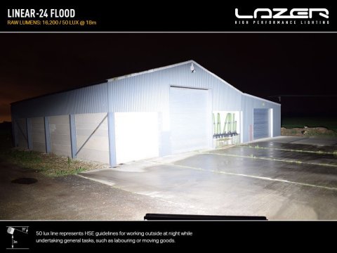 Barre de leds Lazer Linear-24 Flood