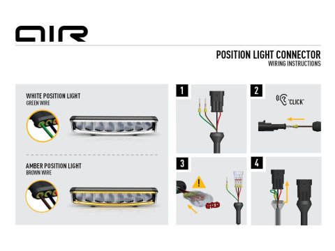 Barre LED Lazer AIR-90 avec fonction Beacon