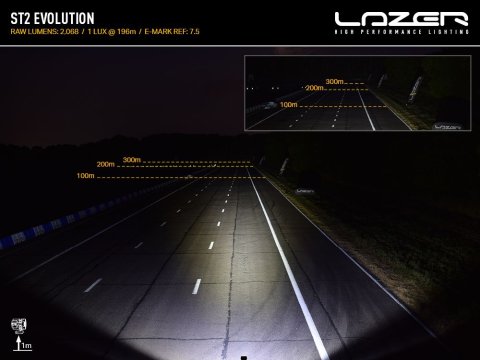 Barre de leds Lazer ST2 Evolution