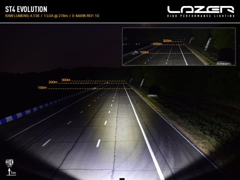 Barre de leds Lazer ST4 Evolution