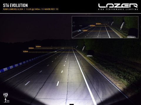 Barre de leds Lazer ST6 Evolution
