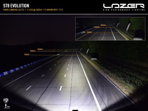 Barre de leds Lazer ST8 Evolution