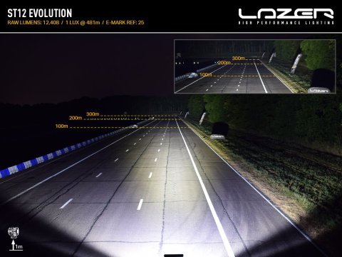 Barre de leds Lazer ST12 Evolution