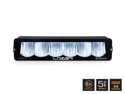 Barre LED Lazer Carbon-6 Drive - Feux de croisement jaunes
