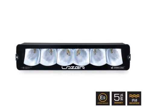 Barre LED Lazer Carbon-6 Spot - Feux de croisement jaunes
