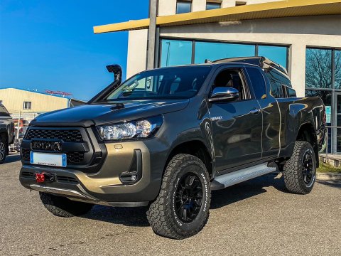 Platine de treuil intégrée au pare-chocs d'origine pour Toyota Hilux Revo après 01/2021 N4-Offroad