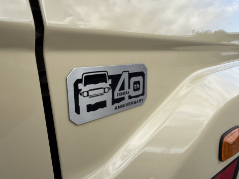 Toyota Land Cruiser 2025 GRJ71 V6 4.0L 228cv 40ème anniversaire