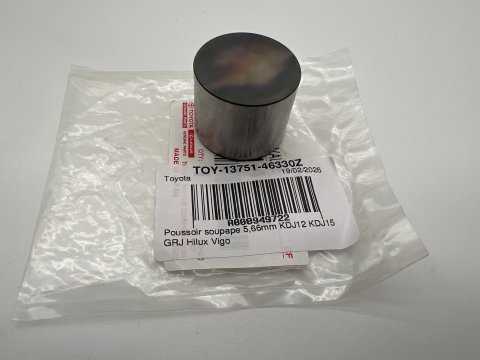Poussoir soupape 5 66mm KDJ12 KDJ15 GRJ Hilux Vigo