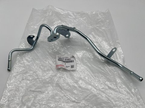 Conduite sur turbo alimentation huile turbo droit VDJ200