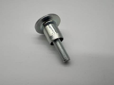Axe épaulé fixation insert et silent bloc support radiateur HDJ80