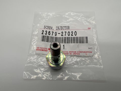 Vis creuse de rampe de retour d'injecteur KDJ9 KDJ12 163cv