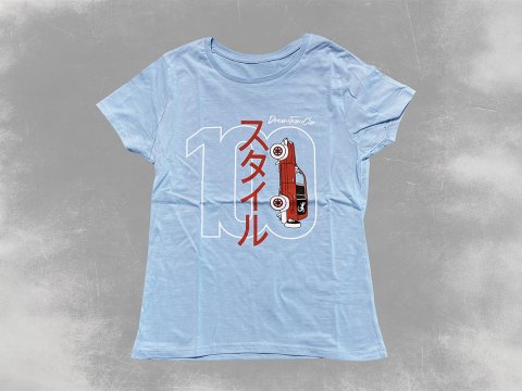 Tshirt femme HDJ100 Dream Team bleu ciel