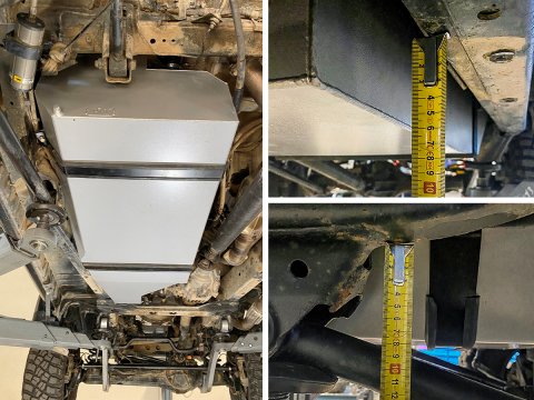 Réservoir de remplacement principal LRA Toyota Landcruiser HDJ80 BVM 145L