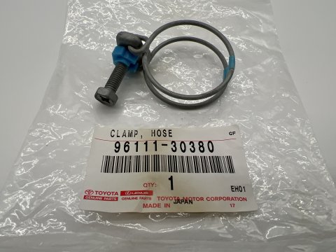 Petit collier sur durite accordéon admission KDJ120 KDJ125