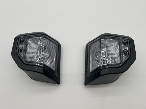 Paire de cabochons cristal pour clignotants avant Land Cruiser Série 7 2025+