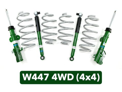 Kit de suspension complet surélevé pour Mercedes Classe V W447 4x4