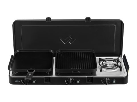 Réchaud portable à gaz 3 brûleur Cadac 3 cook turbo FFD Deluxe