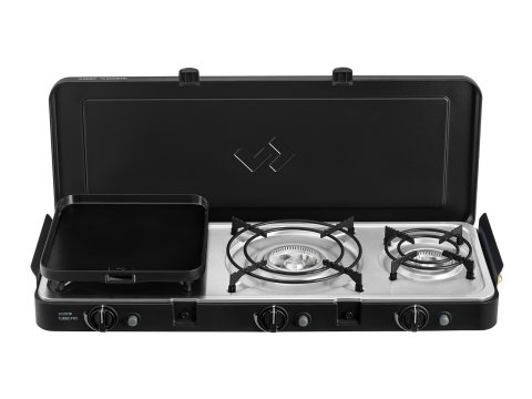 Réchaud portable à gaz 3 brûleur Cadac 3 cook turbo FFD Deluxe