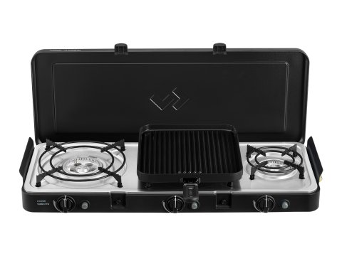 Réchaud portable à gaz 3 brûleur Cadac 3 cook turbo FFD Deluxe
