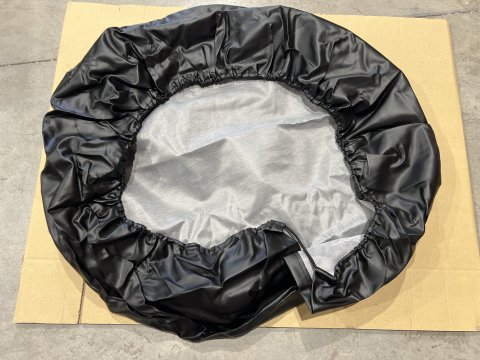 Cache couvre roue noir logo Dream Team Car Ø83 cm 285/70x17