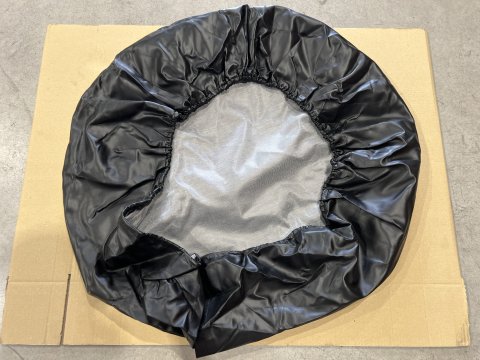 Cache couvre roue noir logo Dream Team Car Ø80 cm pour pneu en 265/70x17