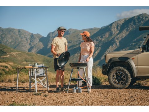 Barbecue gaz Cadac Carri Chef 50 BBQ 2 Plancha