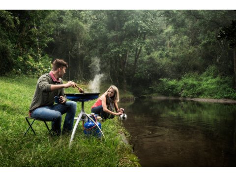 Barbecue à gaz plat de cuisson Skottelbraai Cadac