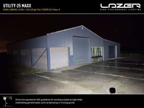Spot LED Lazer Utility-25 MAXX ADR Bulk Pack x48