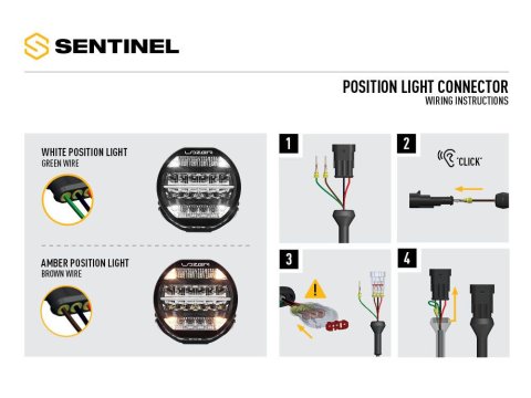 Longue portée LED Lazer Sentinel 9 Elite Blanc