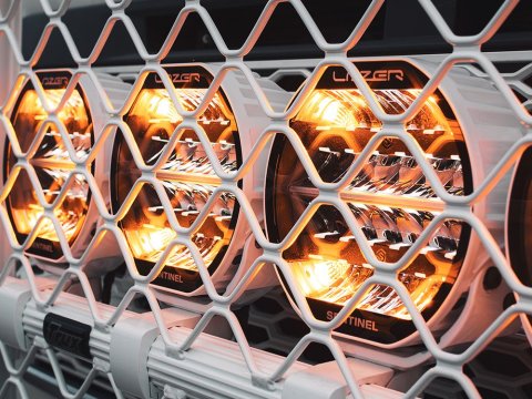 Longue portée LED Lazer Sentinel 9 Highline PL2 Blanc avec fonction Beacon