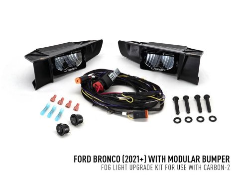 Kit antibrouillards Lazer Carbon-2 Ford Bronco sans antibrouillards OE