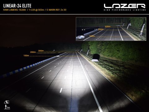 Support montage Lazer Linear-24 Ford Bronco (2021+) - Version alternative