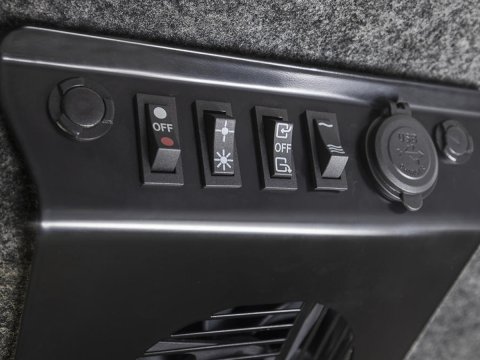Tente de toit coque rigide électrique ARB Altitude - Ouverture horizontale