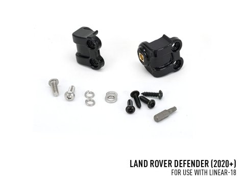 Kit intégration calandre Lazer Land Rover Defender (2020+) - Support Linear-18 / Glide